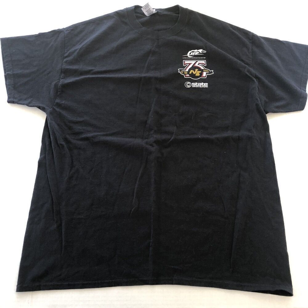 Jr Motorsports Northeastern Supply 7 Black T-Shirt Sz XL A3686